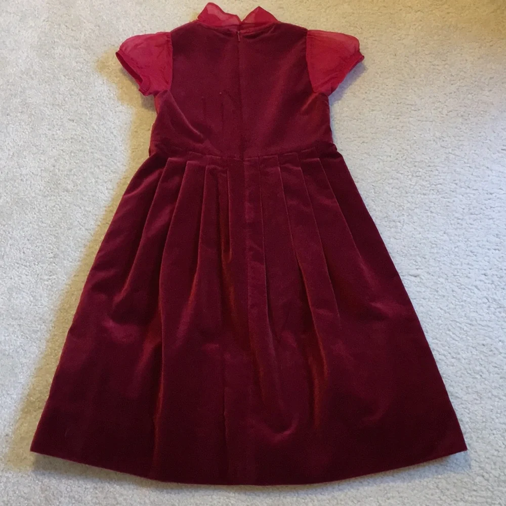 EUC Ralph Lauren velvet dress